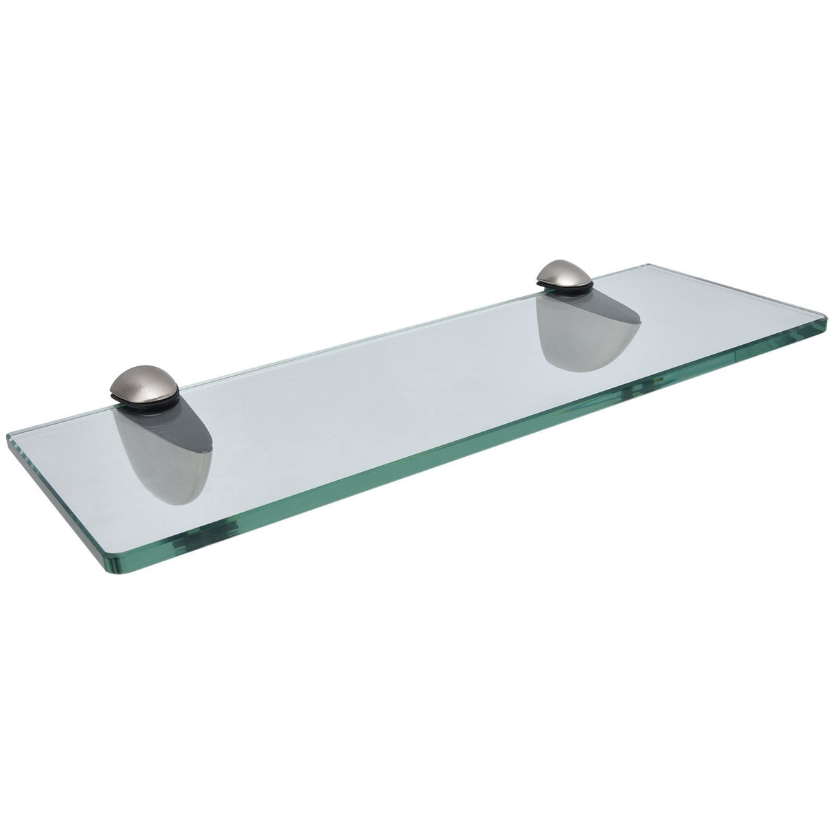 Bathroom Glass Shelf WallMounted Zinc Alloy Storage Rack Bathroom Accessory for Home