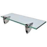 Bathroom Glass Shelf WallMounted Zinc Alloy Storage Rack Bathroom Accessory for Home