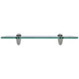 Bathroom Glass Shelf WallMounted Zinc Alloy Storage Rack Bathroom Accessory for Home