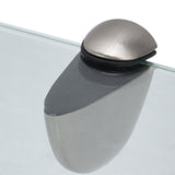 Bathroom Glass Shelf WallMounted Zinc Alloy Storage Rack Bathroom Accessory for Home - Extra Image