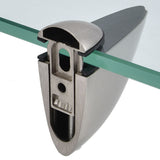 Bathroom Glass Shelf WallMounted Zinc Alloy Storage Rack Bathroom Accessory for Home - Extra Image
