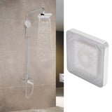6in LED Shower Head with 7 Colors Changing Innovative Top Shower Sprayer for Bathroom HomeColorful - Extra Image