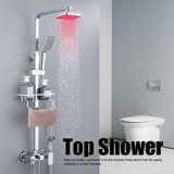 6in LED Shower Head with 7 Colors Changing Innovative Top Shower Sprayer for Bathroom HomeColorful