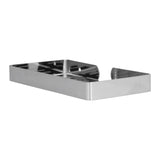 Soap Dish Shelf 304 Stainless Steel Bathroom Hollow Self Draining Wall Mounted Soap Box