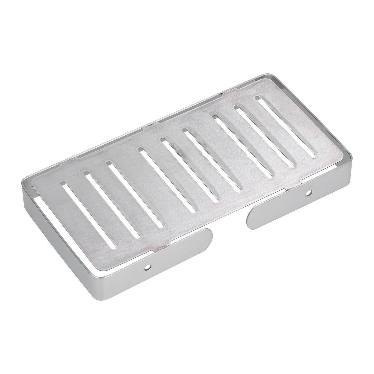Soap Dish Shelf 304 Stainless Steel Bathroom Hollow Self Draining Wall Mounted Soap Box