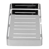 Soap Dish Shelf 304 Stainless Steel Bathroom Hollow Self Draining Wall Mounted Soap Box