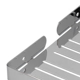 Soap Dish Shelf 304 Stainless Steel Bathroom Hollow Self Draining Wall Mounted Soap Box - Extra Image