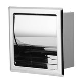 Mirror Surface Toilet Paper Holder Stainless Steel Paper Towel Rack Toilet Tissue Rack for Home Hotel Bathroom