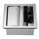 Mirror Surface Toilet Paper Holder Stainless Steel Paper Towel Rack Toilet Tissue Rack for Home Hotel Bathroom - Extra Image