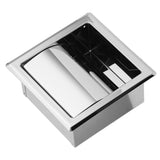 Mirror Surface Toilet Paper Holder Stainless Steel Paper Towel Rack Toilet Tissue Rack for Home Hotel Bathroom - Extra Image
