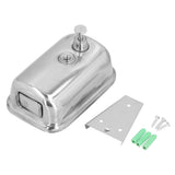 Soap Dispenser Manual Wall Mounted Stainless Steel Shower Gel Shampoo Hand Soap Dispenser 500ml