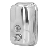 Soap Dispenser Manual Wall Mounted Stainless Steel Shower Gel Shampoo Hand Soap Dispenser 500ml