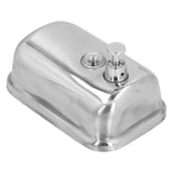 Soap Dispenser Manual Wall Mounted Stainless Steel Shower Gel Shampoo Hand Soap Dispenser 500ml - 45-Degree Angle