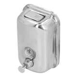 Soap Dispenser Manual Wall Mounted Stainless Steel Shower Gel Shampoo Hand Soap Dispenser 500ml