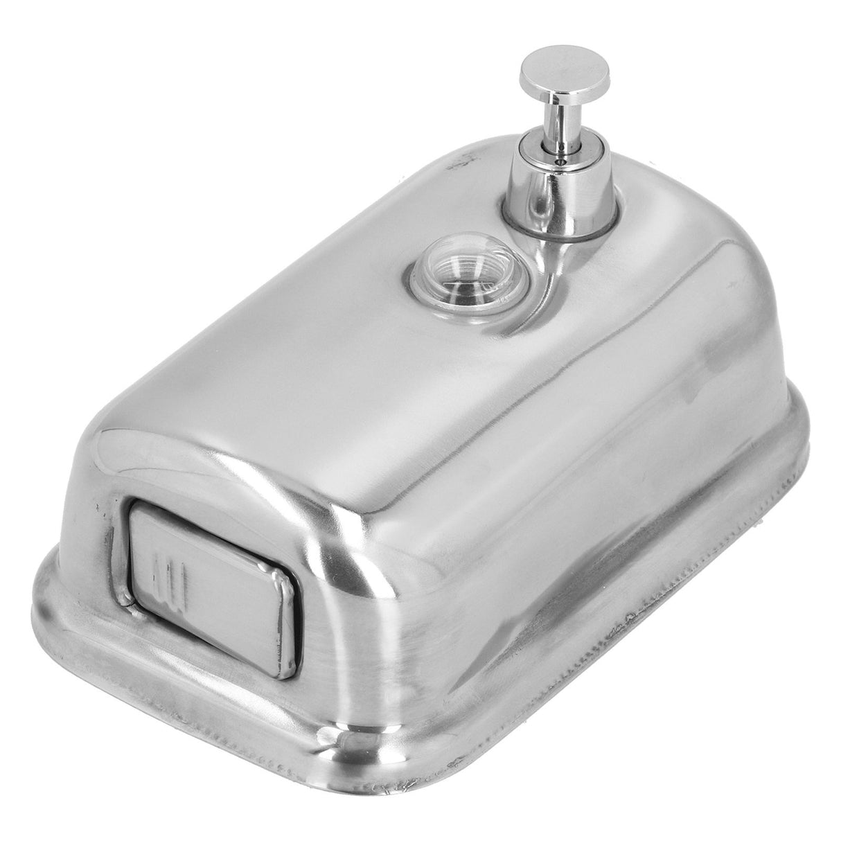 Soap Dispenser Manual Wall Mounted Stainless Steel Shower Gel Shampoo Hand Soap Dispenser 500ml