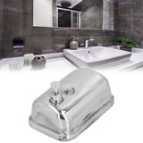Soap Dispenser Manual Wall Mounted Stainless Steel Shower Gel Shampoo Hand Soap Dispenser 500ml - Extra Image