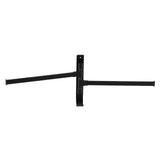 Towel Bar Wall Mounted Rotating Collapsible Space Aluminum Towel Rack for Bathroom - Extra Image