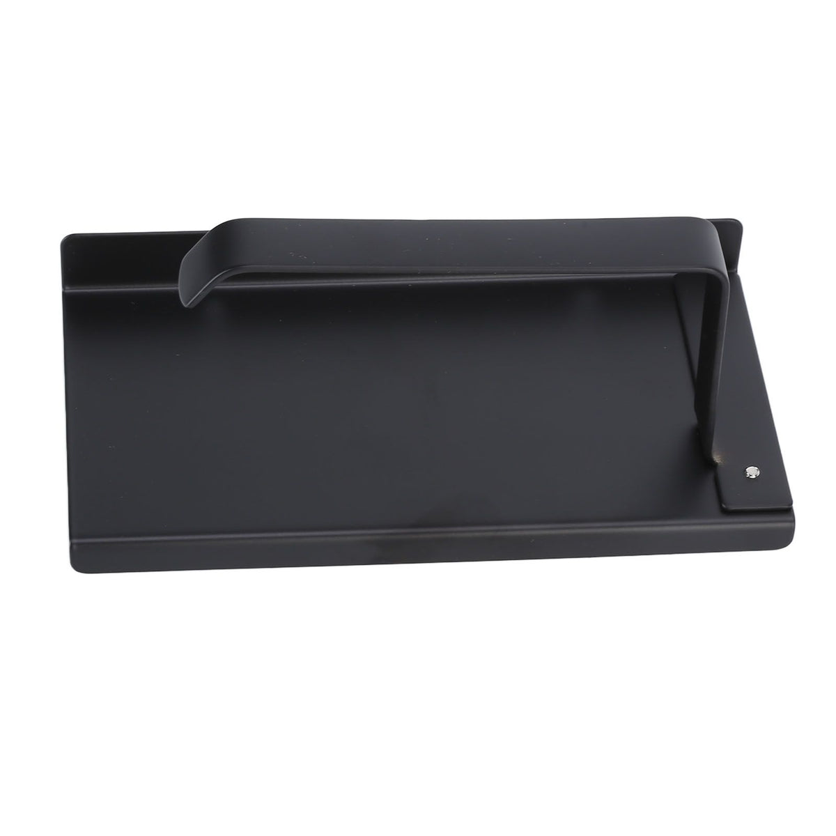 Toilet Paper Holder 304 Stainless Steel Anti Rust Wearable Bathroom Phone Holder for Kitchen WashroomBlack