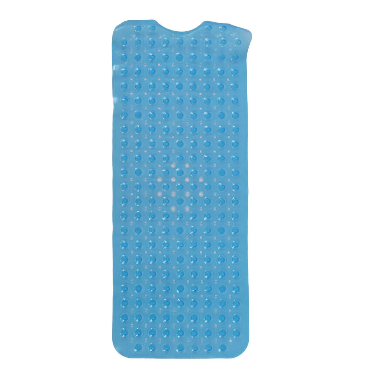 Bath Mat Mat PVC Anti Slip Mat for Bathroom Kitchen Hotel Toilet Shower Room 100x40cmBlue