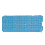 Bath Mat Mat PVC Anti Slip Mat for Bathroom Kitchen Hotel Toilet Shower Room 100x40cmBlue - 45-Degree Angle