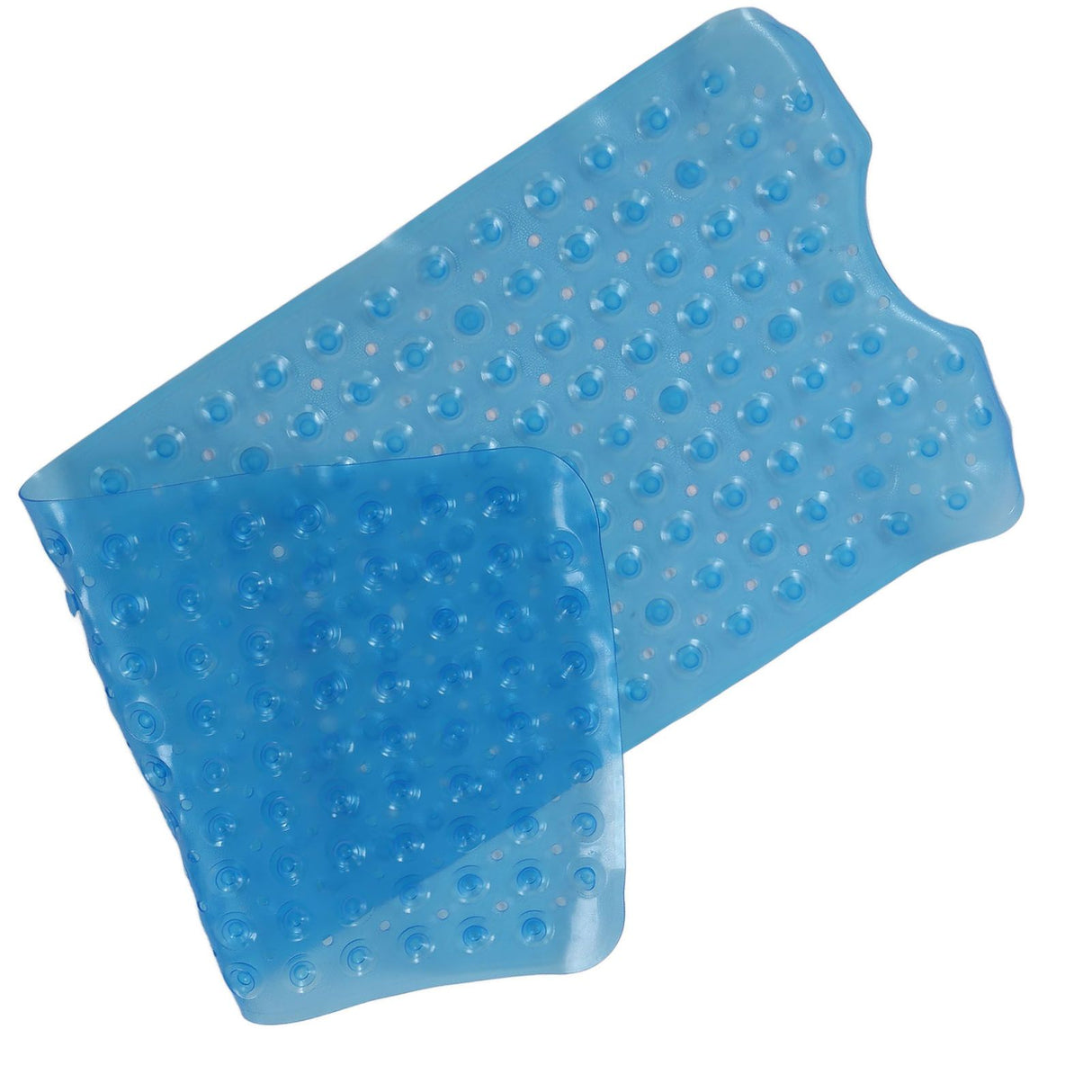 Bath Mat Mat PVC Anti Slip Mat for Bathroom Kitchen Hotel Toilet Shower Room 100x40cmBlue