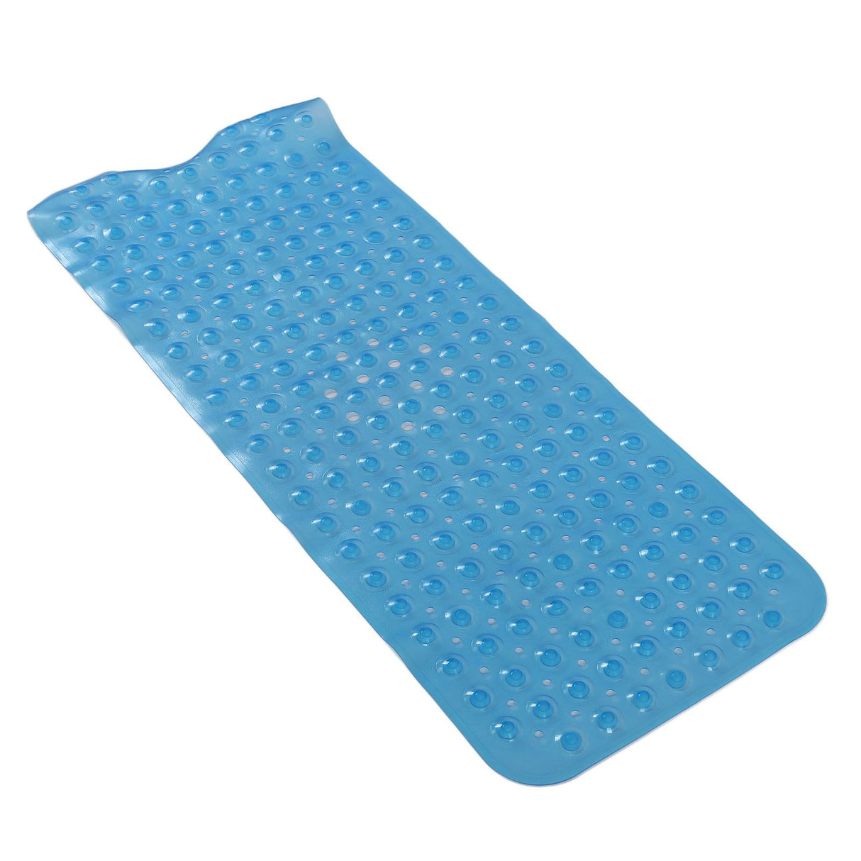Bath Mat Mat PVC Anti Slip Mat for Bathroom Kitchen Hotel Toilet Shower Room 100x40cmBlue