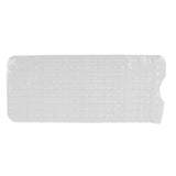 Bath Mat Mat PVC Anti Slip Mat for Bathroom Kitchen Hotel Toilet Shower Room 100x40cmTransparent
