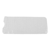 Bath Mat Mat PVC Anti Slip Mat for Bathroom Kitchen Hotel Toilet Shower Room 100x40cmTransparent - Low Angle