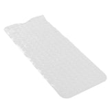 Bath Mat Mat PVC Anti Slip Mat for Bathroom Kitchen Hotel Toilet Shower Room 100x40cmTransparent - Extra Image