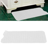 Bath Mat Mat PVC Anti Slip Mat for Bathroom Kitchen Hotel Toilet Shower Room 100x40cmTransparent