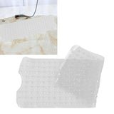 Bath Mat Mat PVC Anti Slip Mat for Bathroom Kitchen Hotel Toilet Shower Room 100x40cmTransparent