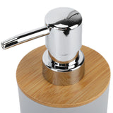 4Pcs Bathroom Accessory Set Bamboo Waterproof Durable Gift Toothbrush Cup for Home HotelGrey