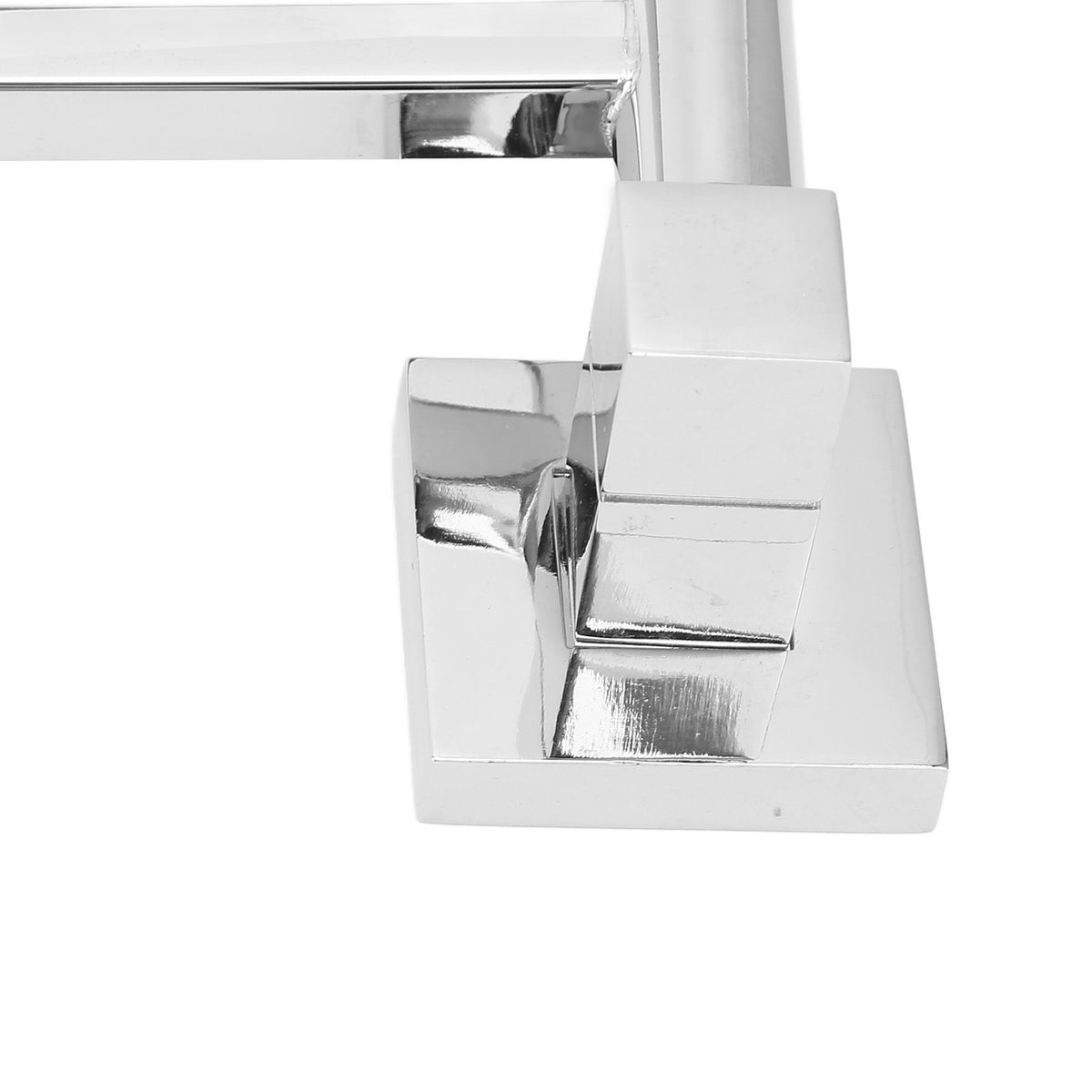 Stainless Steel Towel Rack Bar 180° Rotatable Towel Bathrobe Hanger Holder for Bathroom2 Rods