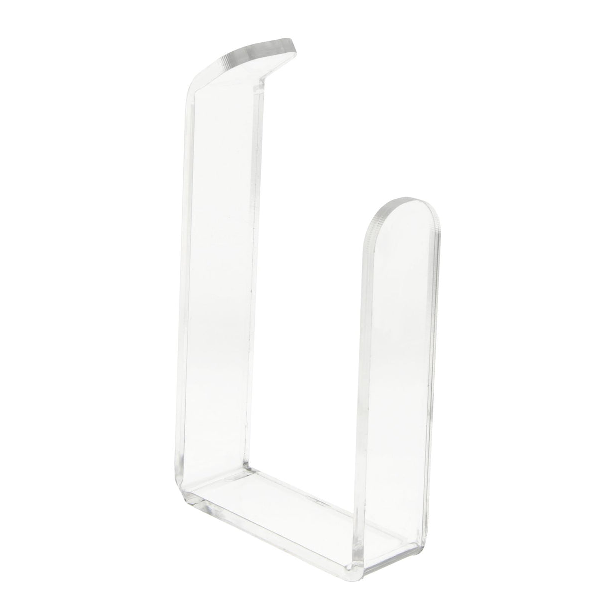Toilet Paper Holder No Drilling Acrylic Transparent Wall Mount Toilet Paper Roll Holder for Bathroom Kitchen