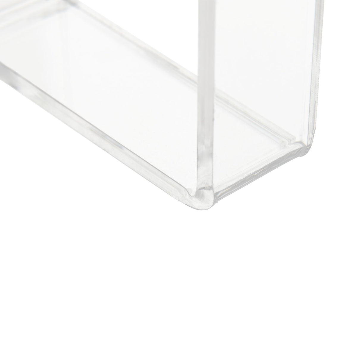Toilet Paper Holder No Drilling Acrylic Transparent Wall Mount Toilet Paper Roll Holder for Bathroom Kitchen