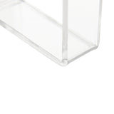 Toilet Paper Holder No Drilling Acrylic Transparent Wall Mount Toilet Paper Roll Holder for Bathroom Kitchen - Extra Image