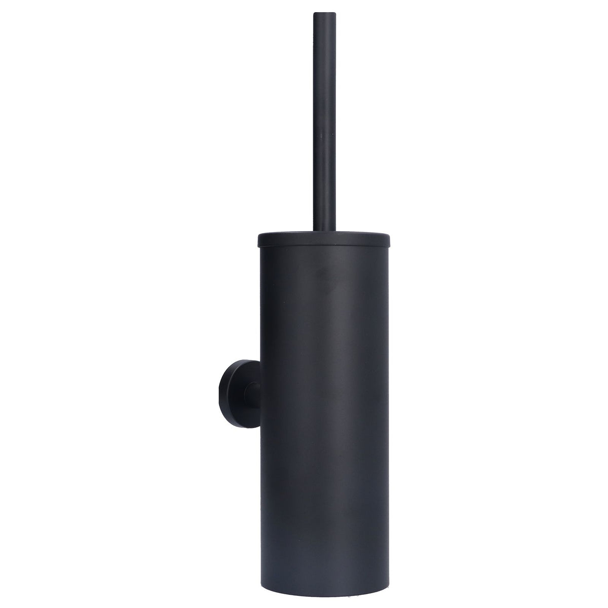 Toilet Brush with Holder Stainless Steel Long Handle Toilet Bowl Brush Soft Toilet Brush Toilet Cleaning Brush SetBlack