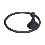 Towel Ring Classic Design Clean Elegant High Hardness Durable Rustproof Hand Towel Holder for Bathroom - Side View