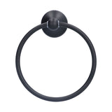 Towel Ring Classic Design Clean Elegant High Hardness Durable Rustproof Hand Towel Holder for Bathroom - Close-Up Angle