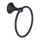 Towel Ring Classic Design Clean Elegant High Hardness Durable Rustproof Hand Towel Holder for Bathroom - Low Angle