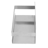 Stainless Steel Shower Rack Waterproof Anti Rust No Drilling Wall Mounted Shower Shelf with Brushed Finish