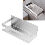 Stainless Steel Shower Rack Waterproof Anti Rust No Drilling Wall Mounted Shower Shelf with Brushed Finish - Extra Image