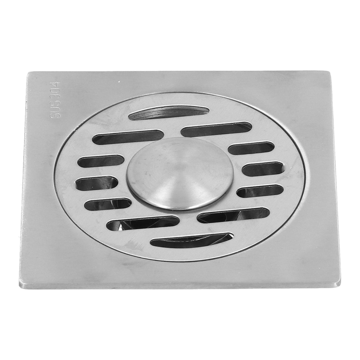Stainless Steel Floor Drain Self Sealing Washing Machine Floor Strainer for Kitchen BathroomHigh Gloss Dual Use