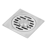 Stainless Steel Floor Drain Self Sealing Washing Machine Floor Strainer for Kitchen BathroomHigh Gloss Dual Use - Extra Image