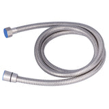 148cm Stainless Steel Shower Hose Flexible Shower Head Connection Shower Tube for Bathroom Home - Low Angle