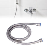 148cm Stainless Steel Shower Hose Flexible Shower Head Connection Shower Tube for Bathroom Home