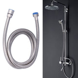 148cm Stainless Steel Shower Hose Flexible Shower Head Connection Shower Tube for Bathroom Home