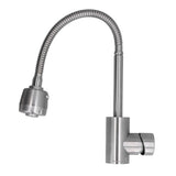 Stainless Steel Universal Water Faucet Bathroom Basin Sink Hot and Cold Water Tap with 2 Gear for Home Kitchen