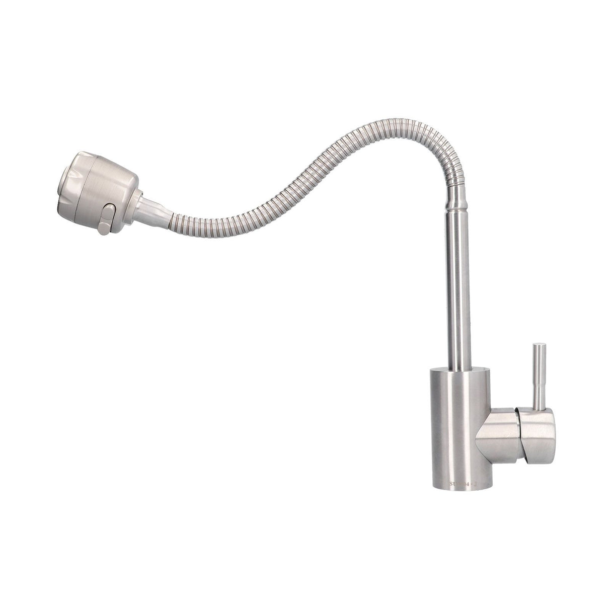 Stainless Steel Universal Water Faucet Bathroom Basin Sink Hot and Cold Water Tap with 2 Gear for Home Kitchen