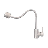 Stainless Steel Universal Water Faucet Bathroom Basin Sink Hot and Cold Water Tap with 2 Gear for Home Kitchen